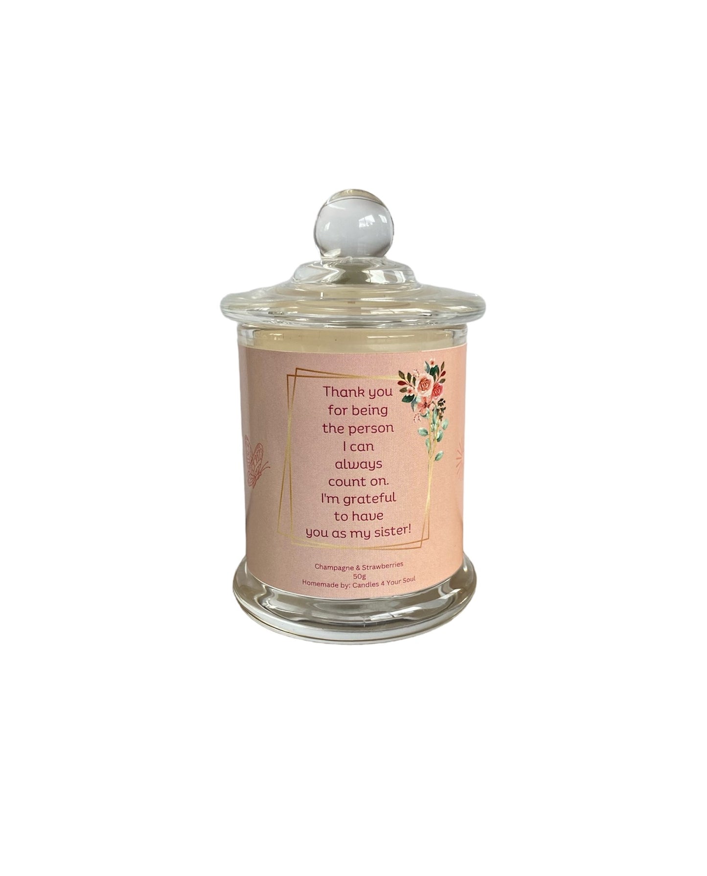 Sister Themed Candle Gift Box Set
