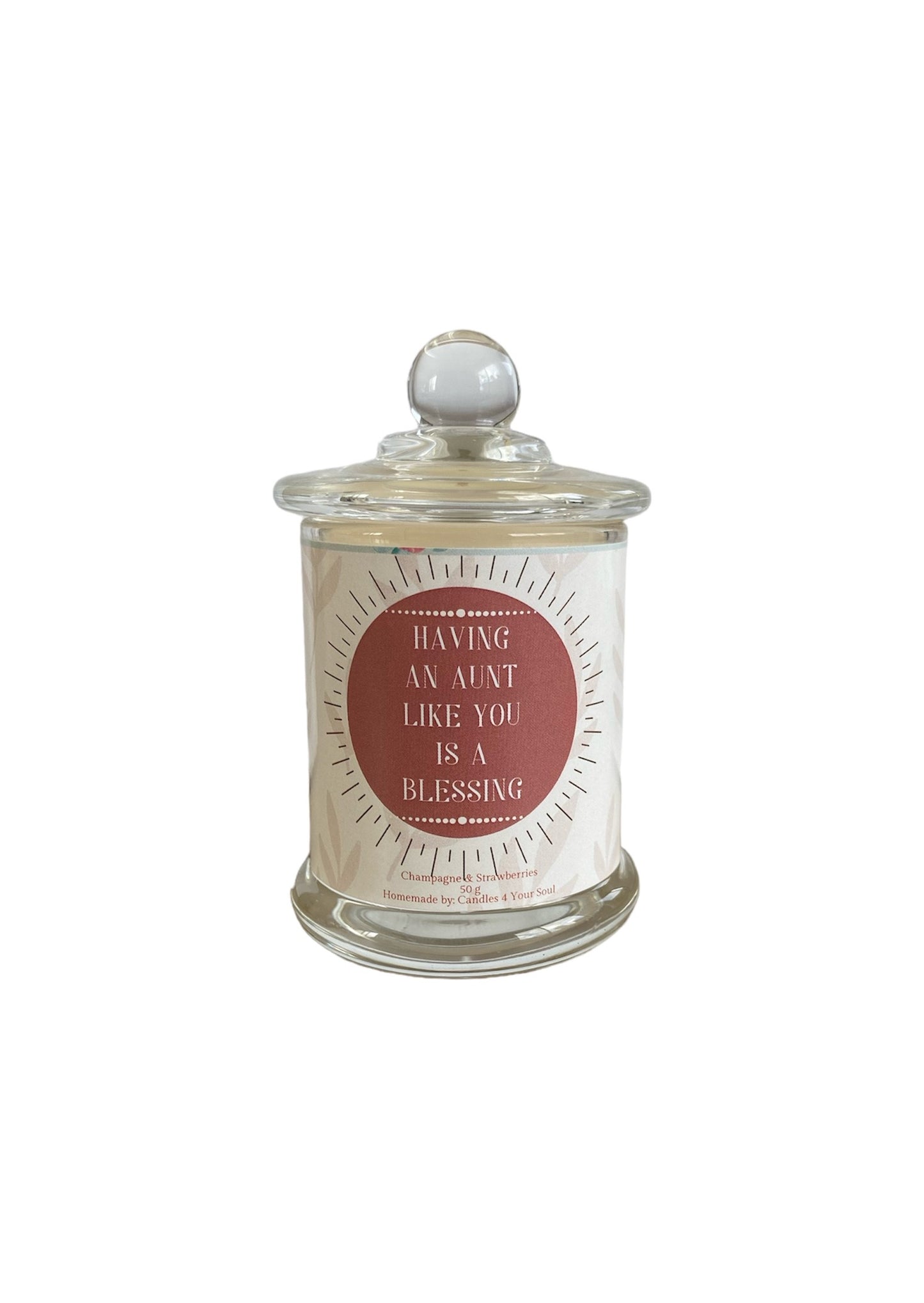 Auntie Themed Candle Gift Box Set