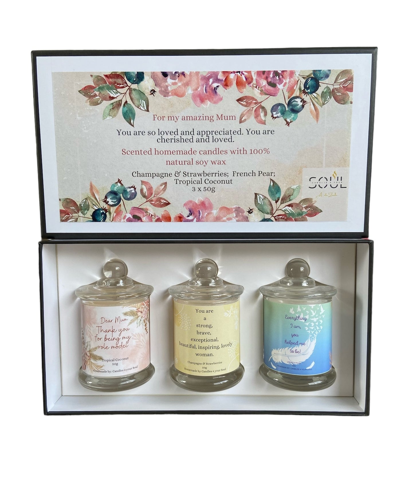 Mother Themed Candle Gift Box Set